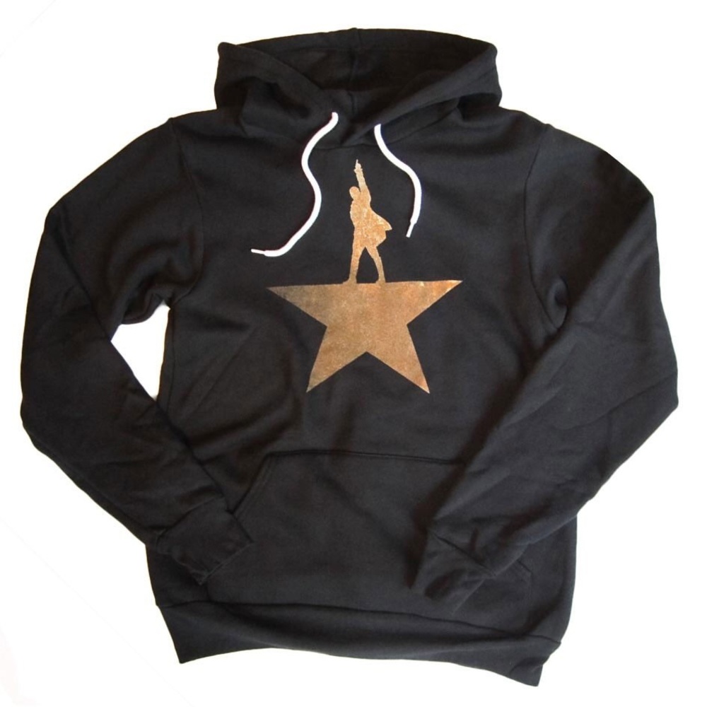 NWOT Hamilton Musical Hoodie UNISEX